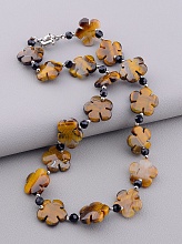 картинка Бусы Тигровый глаз 48 см от магазина Wolves