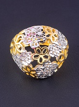 картинка Кольцо 'XUPING' (позолота-родий) от магазина Wolves