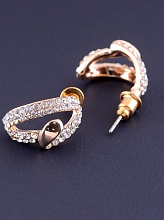 картинка Серьги Фианит (позолота 18к) от магазина Wolves