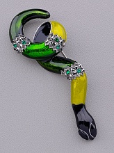 картинка Брошь Сrystal 85x30мм от магазина Wolves