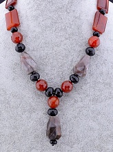 картинка Бусы Агат Сердолик 53 см от магазина Wolves