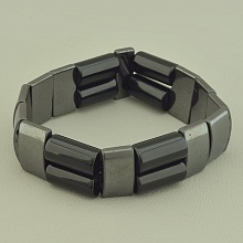 картинка Браслет 'SUNSTONES' Гематит Агат 18 см от магазина Wolves