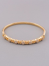 картинка Браслет 'XUPING' Фианит 16 см (позолота 18к) от магазина Wolves