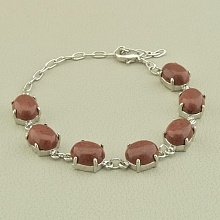 картинка Браслет Обсидиан 19 см от магазина Wolves