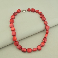 картинка Бусы 'SUNSTONES' Коралл 46 см от магазина Wolves