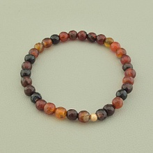 картинка Браслет 'SUNSTONES' Агат 18 см от магазина Wolves