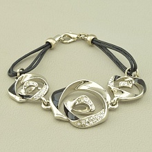 картинка Браслет Фианит 19 см от магазина Wolves