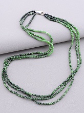 картинка Бусы 'SUNSTONES' Цоизит Серебро(925)18 08 г от магазина Wolves