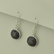 картинка Серьги Шерл 43х18 от магазина Wolves