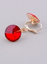 картинка Серьги 'Pataya' Фианит  (позолота 18к) от магазина Wolves