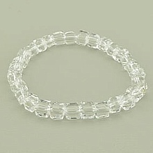 картинка Браслет 'SUNSTONES' Чешский хрусталь 16 см (родий) от магазина Wolves