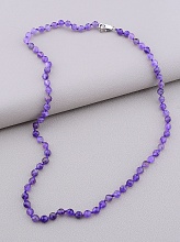 картинка Бусы 'SUNSTONES' Аметист 47 см от магазина Wolves