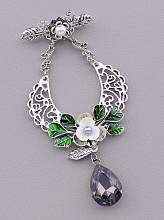 картинка Брошь Майорка 85x40мм от магазина Wolves