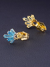 картинка Серьги 'XUPING' Фианит  (позолота 18к) от магазина Wolves