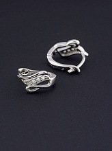 картинка Серьги 'XUPING' Фианит (родий) от магазина Wolves