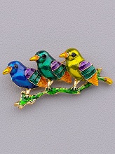 картинка Брошь Эмаль 45x20мм от магазина Wolves