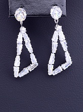 картинка Серьги 'FJ' Фианит от магазина Wolves