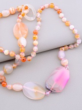 картинка Бусы Агат 80 см от магазина Wolves