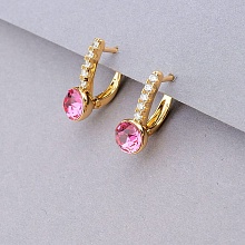 картинка Серьги 'XUPING' Swarovski (позолота 18к) от магазина Wolves