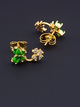 картинка Серьги 'XUPING' Фианит (позолота 18к) от магазина Wolves