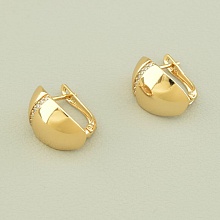 картинка Серьги 'XUPING' Фианит (позолота 18к) от магазина Wolves