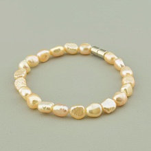 картинка Браслет 'SUNSTONES' Жемчуг 17 см от магазина Wolves