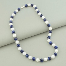 картинка Бусы 'SUNSTONES' Кианит Лунный камень 47 см от магазина Wolves