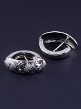 картинка Серьги 'XUPING' (родий) от магазина Wolves