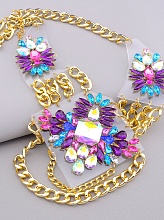 картинка Подвеска Сrystal 48 см 'FJ' от магазина Wolves