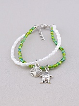 картинка Браслет 'SUNSTONES' Бисер 19 см от магазина Wolves