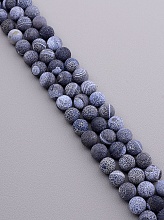 картинка Нитка Агат 38 см 12 мм (Без замка) от магазина Wolves