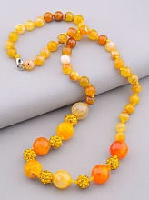 картинка Бусы Сердолик 58 см от магазина Wolves