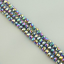 картинка Нитка Чешский хрусталь 44 см 6 мм (Без замка) от магазина Wolves