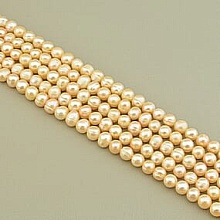 картинка Нитка Жемчуг 35 см 8 мм (Без замка) от магазина Wolves