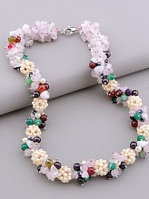 картинка Бусы 'SUNSTONES' Самоцветы от магазина Wolves