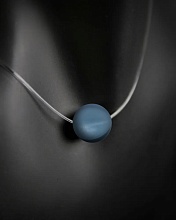 картинка Чокер невидимка с камнем Опал (серый) от магазина Wolves