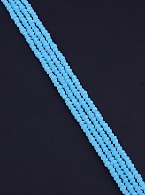 картинка Нитка Чешский хрусталь 45 см 3 мм (Без замка) от магазина Wolves