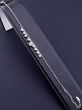 картинка Браслет 'XUPING' Фианит 16 см (родий) от магазина Wolves