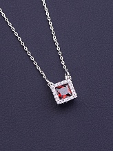 картинка Подвеска 'XUPING' (родий) от магазина Wolves