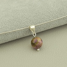 картинка Кулон 'SUNSTONES' Турмалин Серебро(925) от магазина Wolves