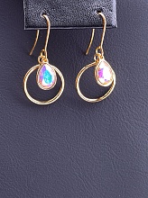 картинка Серьги Swarovski 'XUPING' (позолота 18к) от магазина Wolves