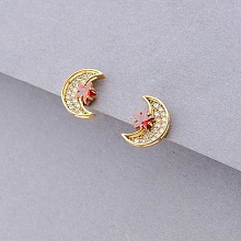 картинка Серьги 'XUPING' Фианит (позолота 18к) от магазина Wolves