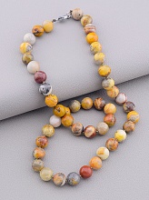 картинка Бусы 'SUNSTONES' Яшма 45 см от магазина Wolves