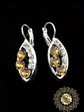 картинка Серьги Стразы от магазина Wolves