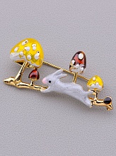 картинка Брошь Эмаль 45x20мм от магазина Wolves