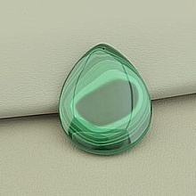 картинка Кулон Малахит 45x37мм от магазина Wolves