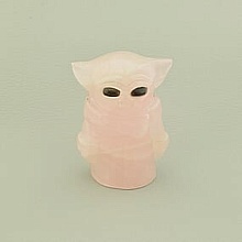 картинка Йода Розовый кварц 45х35 от магазина Wolves