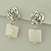 картинка Серьги Кварц от магазина Wolves