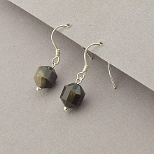 картинка Серьги 'SUNSTONES' Яшма Серебро(925) от магазина Wolves