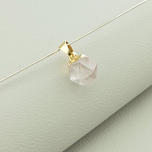 картинка Кулон Горный хрусталь 12x8мм от магазина Wolves